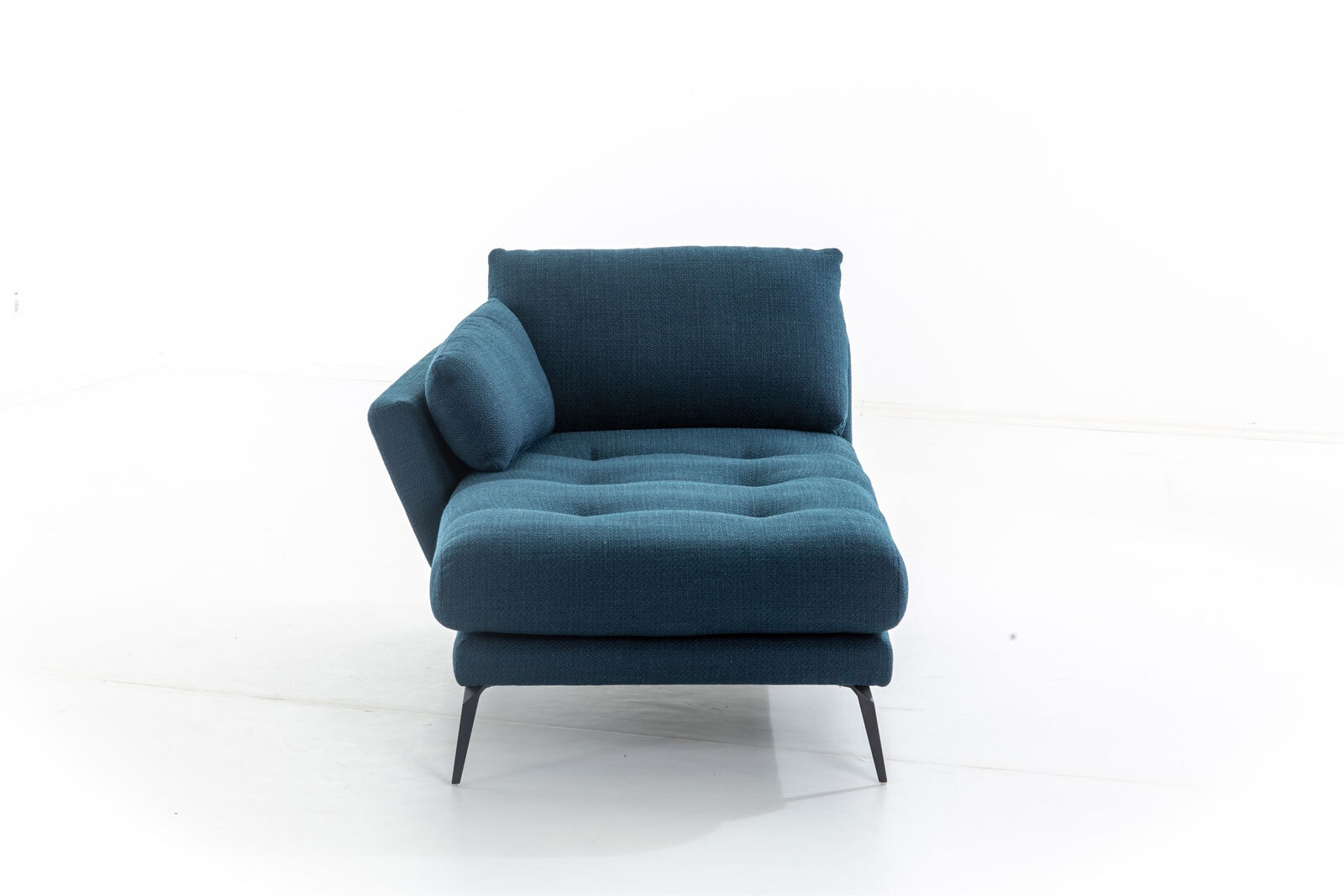 die sofamanufaktur Longchair L Stoffbezug 106 x 79 x 168 cm blue