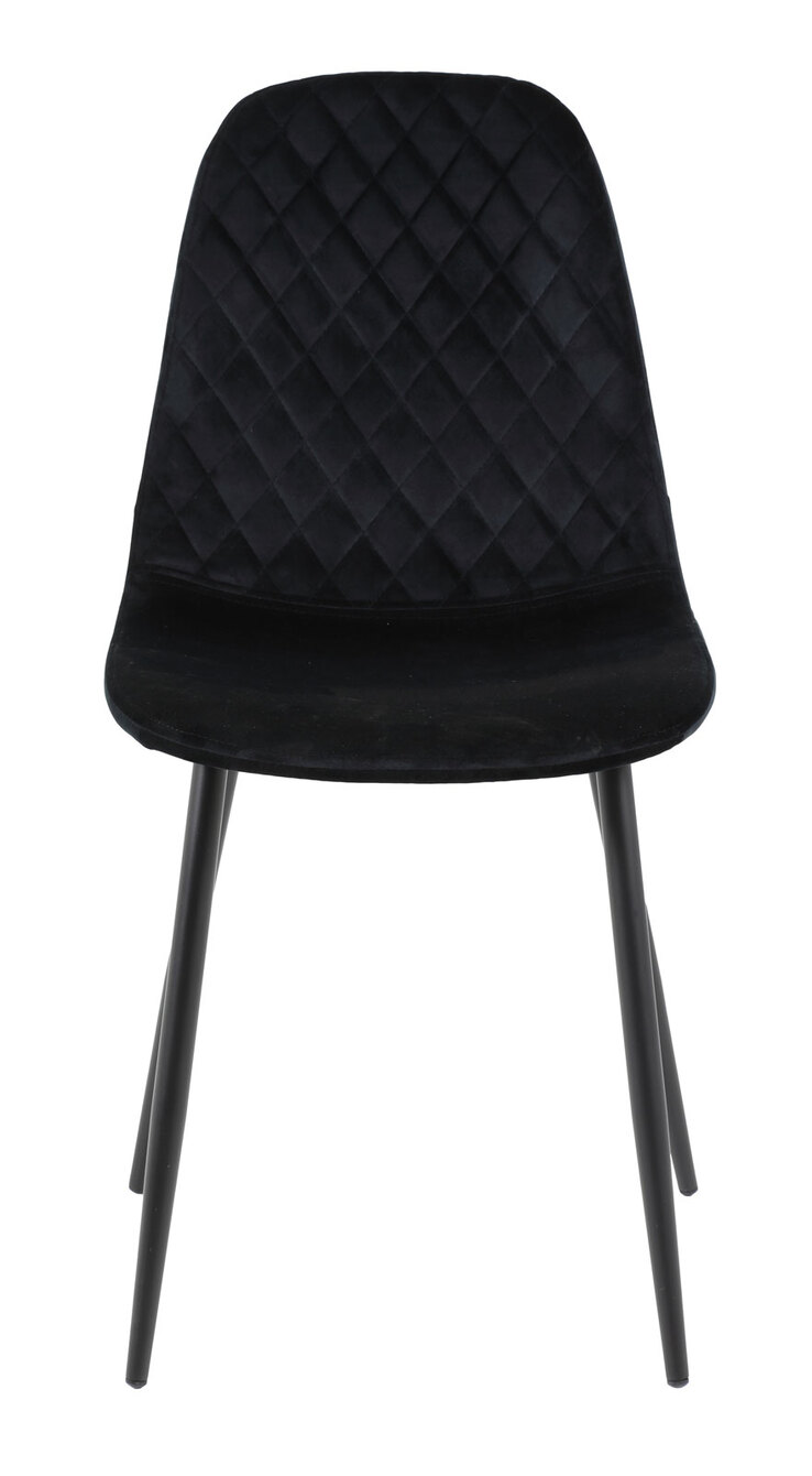 Esszimmerstuhl MIRA 2er Set schwarz