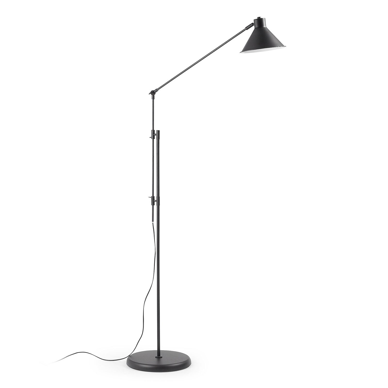 Kave Home Retrofit Stehlampe DIONE schwarz