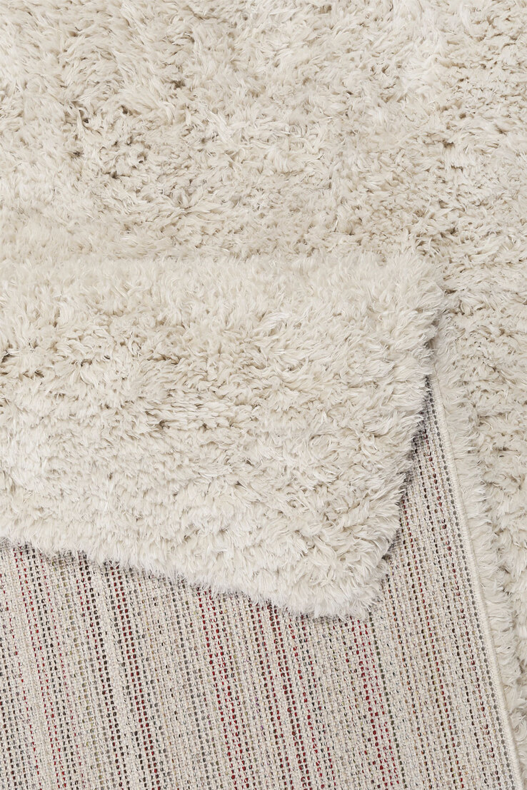 ESPRIT Hochflorteppich YOGI 80 x 230 cm creme/beige
