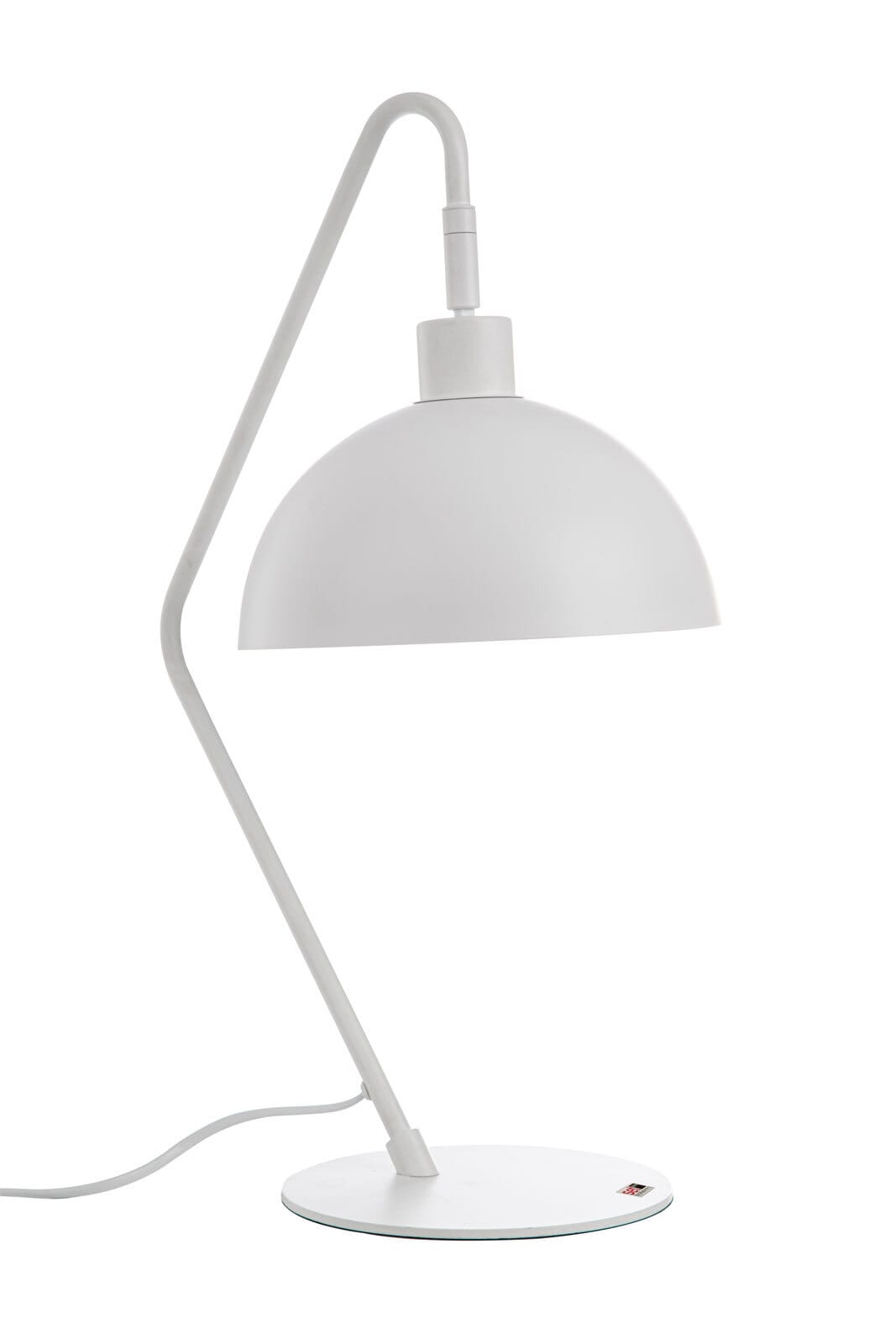 Nino Retrofit Tischlampe TWIN 50 cm weiß