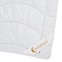 Schlafmond Tussah-Wildseiden-Leichtdecke DREAM 135 x 200 cm 450 g weiß