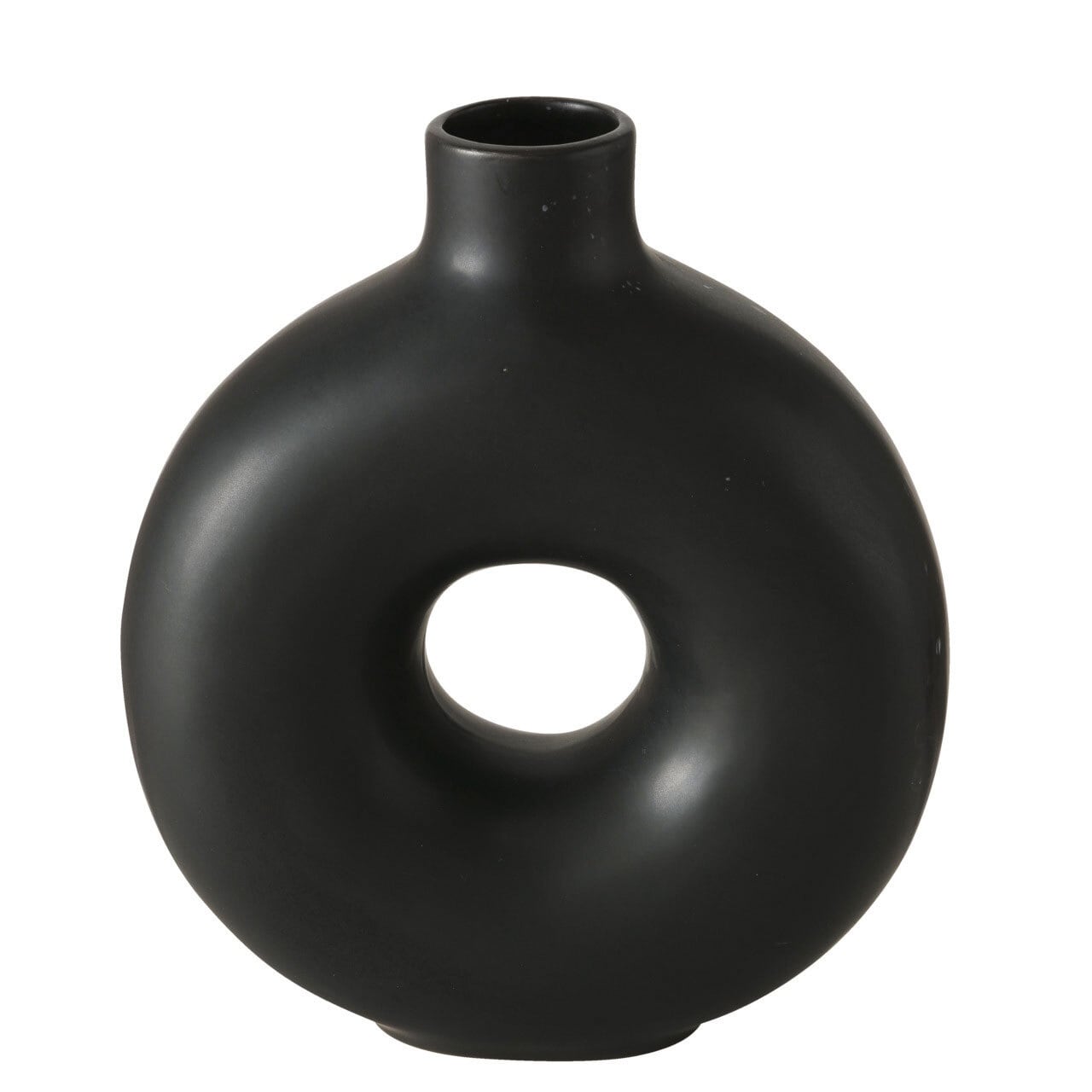 Vase LANYO 20 cm schwarz