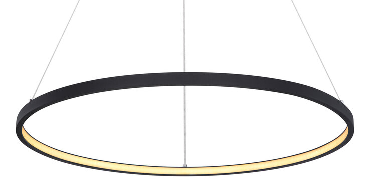 GLOBO LED Pendellampe RALPH 60 cm schwarz