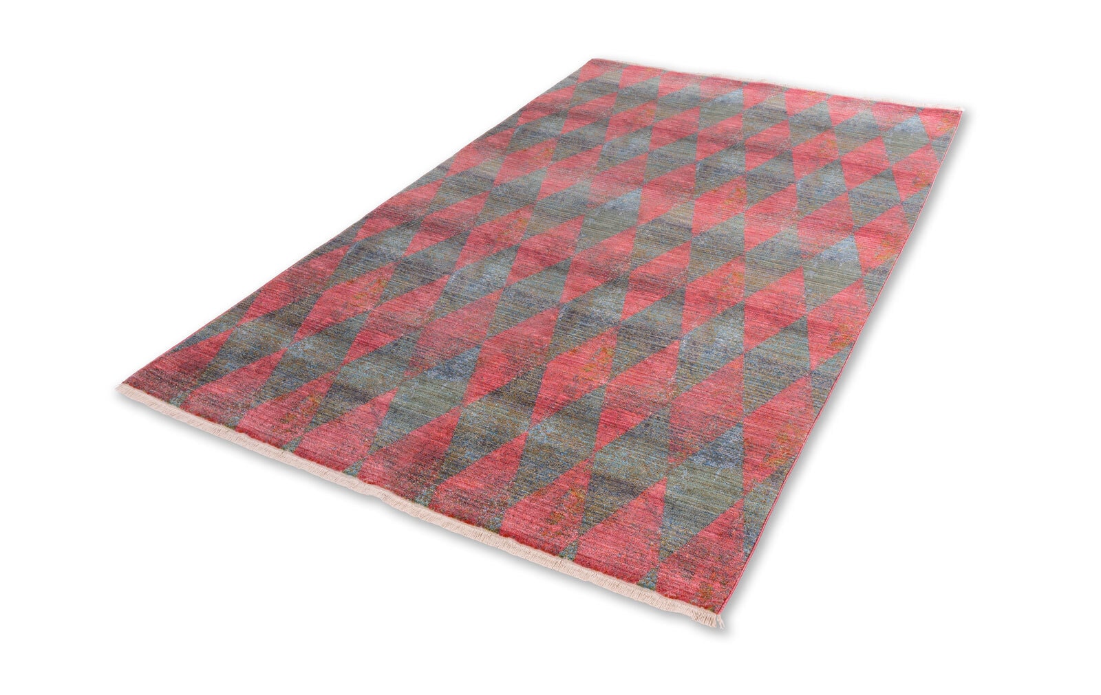 SCHÖNER WOHNEN-Kollektion Teppich MYSTIK 200 x 285 cm rot/grün
