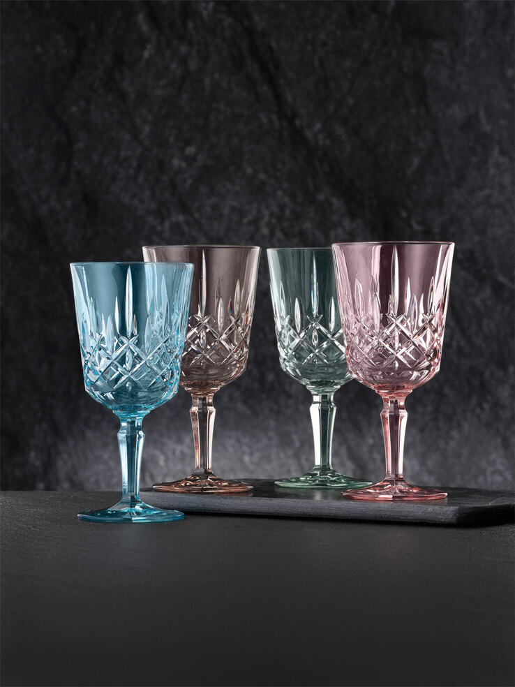 Nachtmann Cocktail- / Weinglas NOBLESSE 2er Set rose Kristallglas