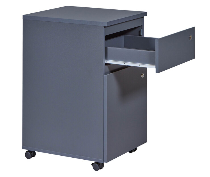 Rollcontainer THEODOR 44x76,9x51,3 cm Anthrazit