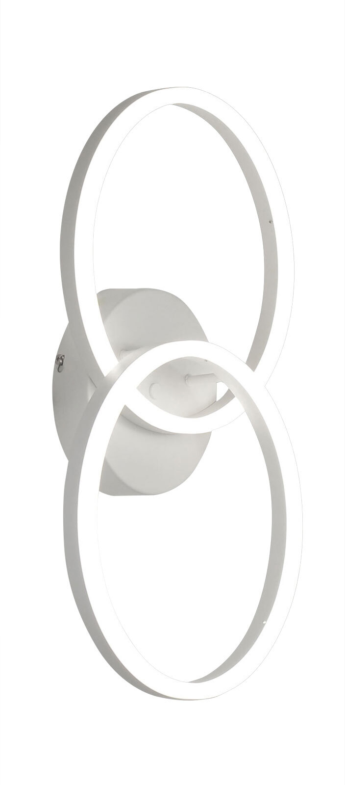 FABAS LUCE LED Wandleuchte GIOTTO 2-flg weiß