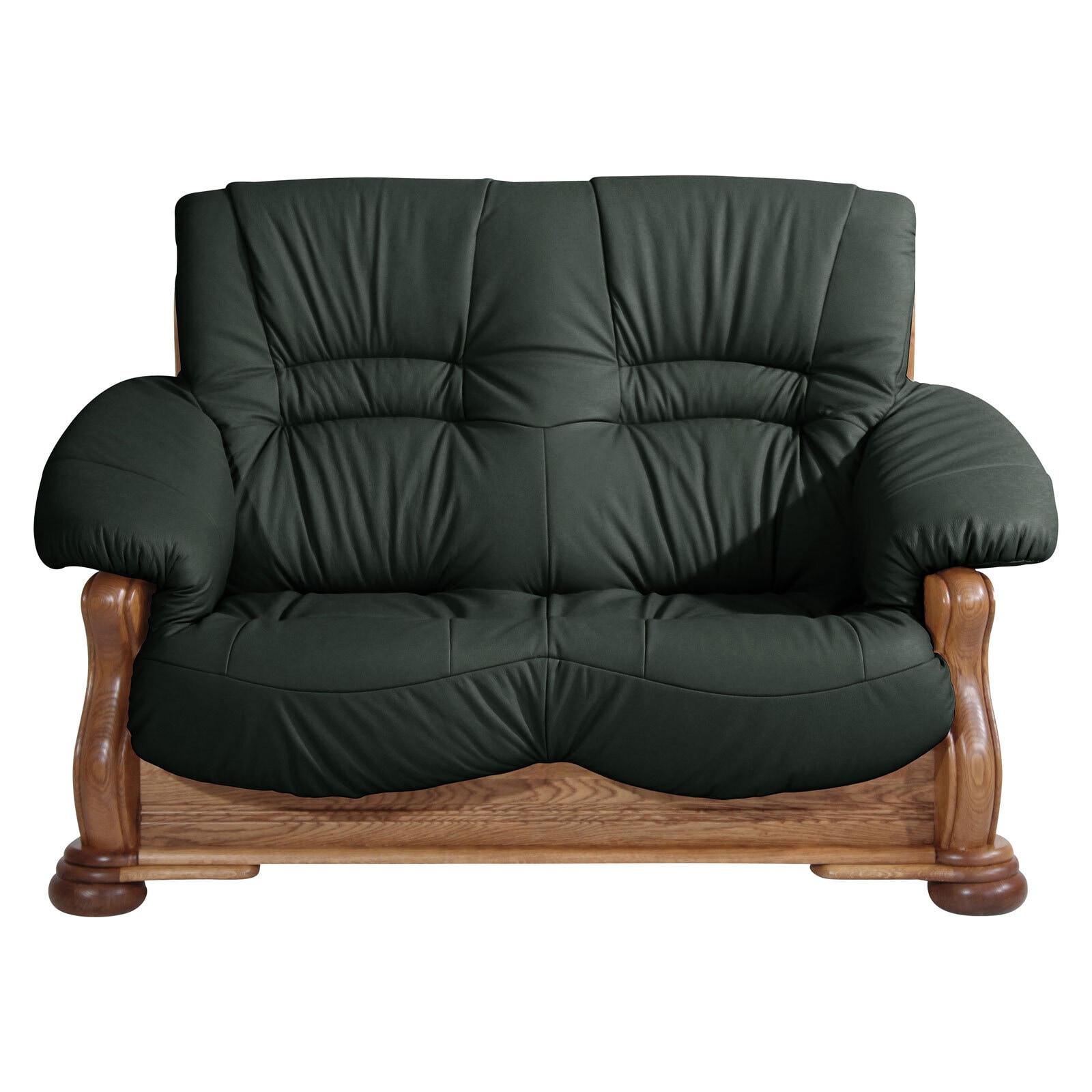 Sofa TENNESSEE 2-Sitzer dunkelgrün
