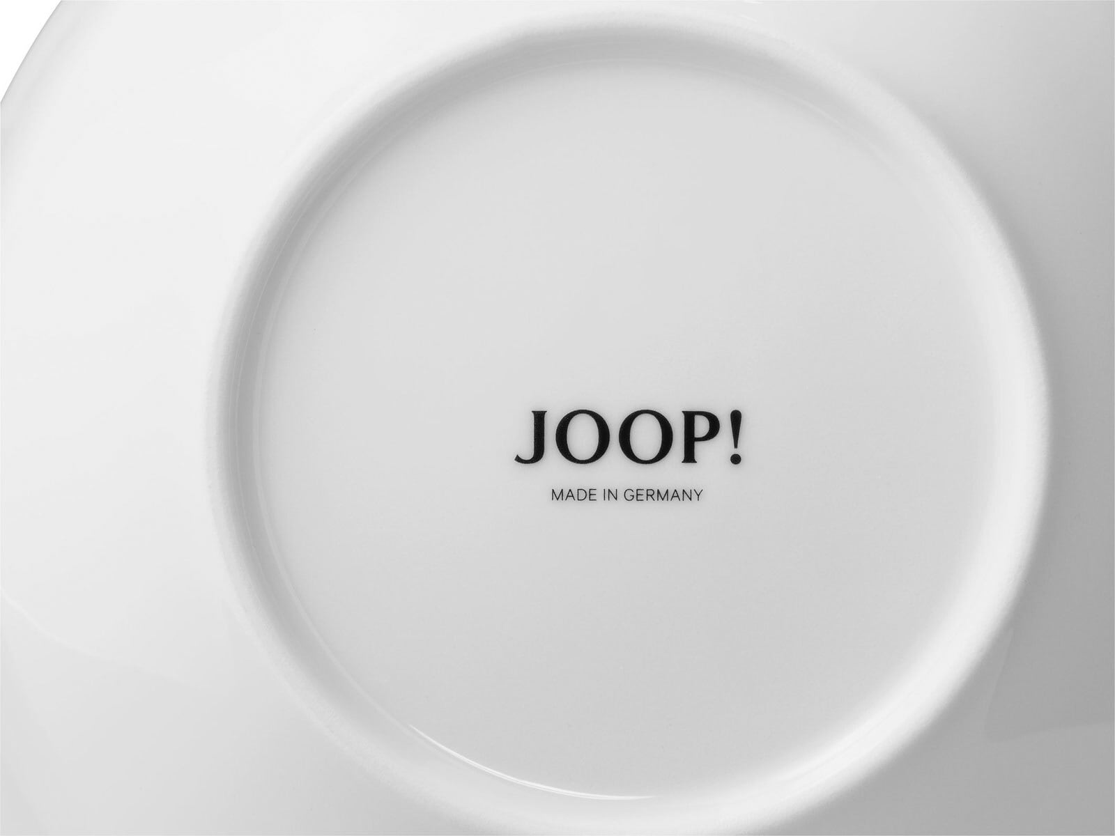 JOOP! Teller-Set FADED CORNFLOWER 2er Set - je 22 cm weiß