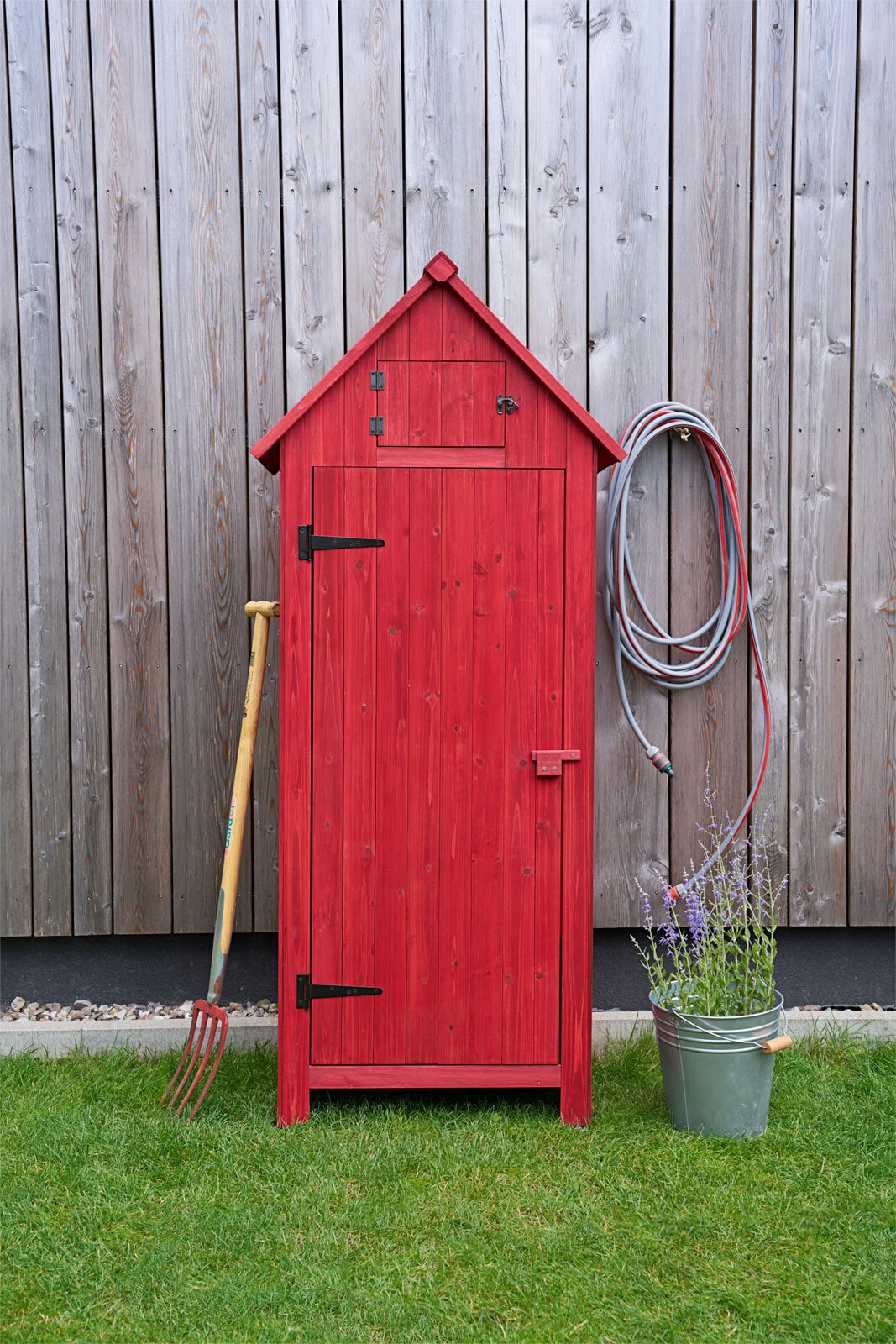 Garden FLAIR Garten Geräteschrank RIA rot