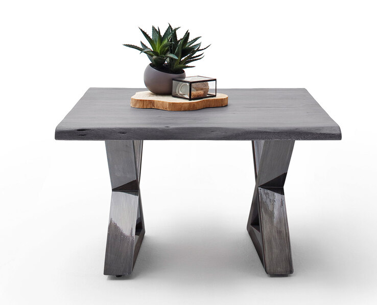 Couchtisch CARTAGENA X75 antik /massiv grau