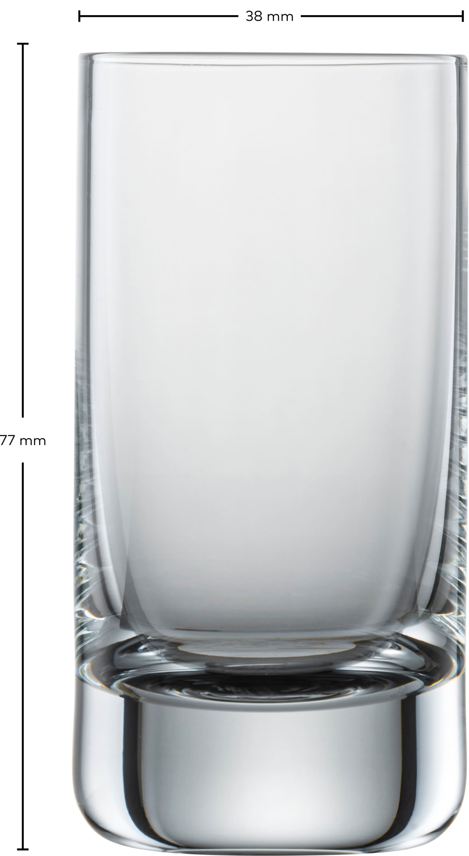 SCHOTT ZWIESEL Schnapsglas SIMPLE 6er Set 46 ml