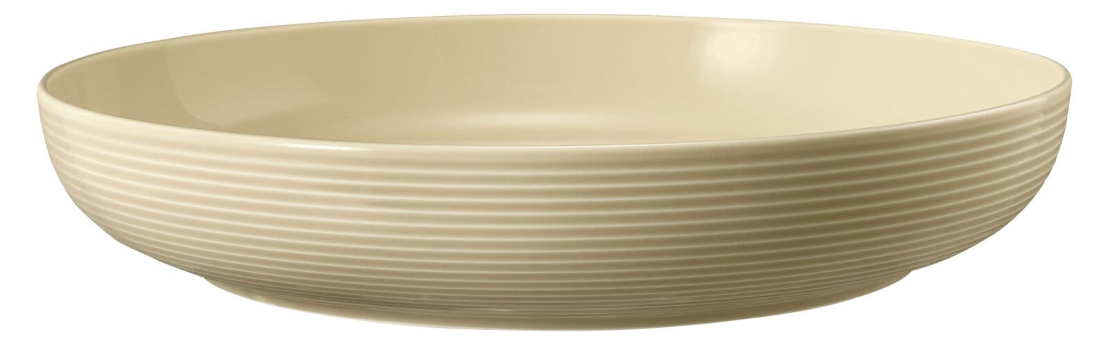 Seltmann Weiden Schale BEAT COLOR GLAZE 2er Set 28,2 cm sandbeige