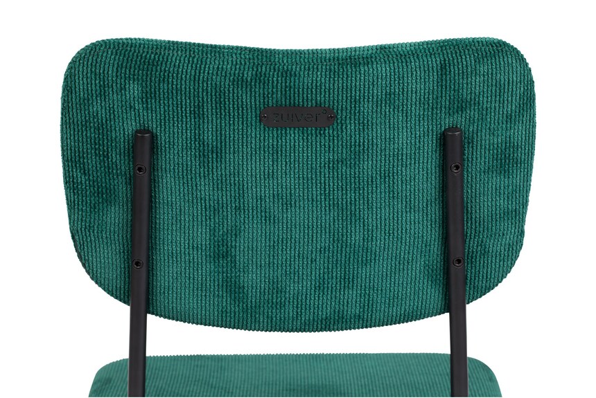 zuiver Stuhl BENSON Textil grün