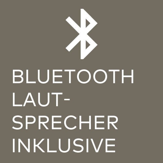 Bluetooth Lautsprecher mit Licht 8 Watt schwarz