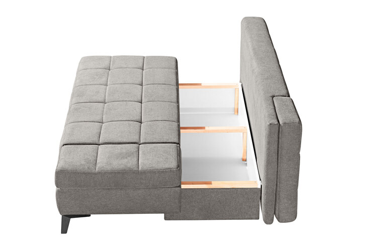 Schlafsofa TABBY III 204 cm hellgrau