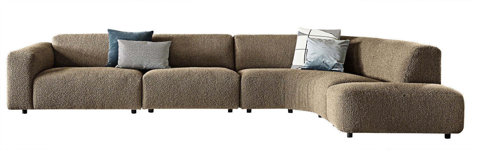 BOHOME Ecksofa MALTON Luno beige