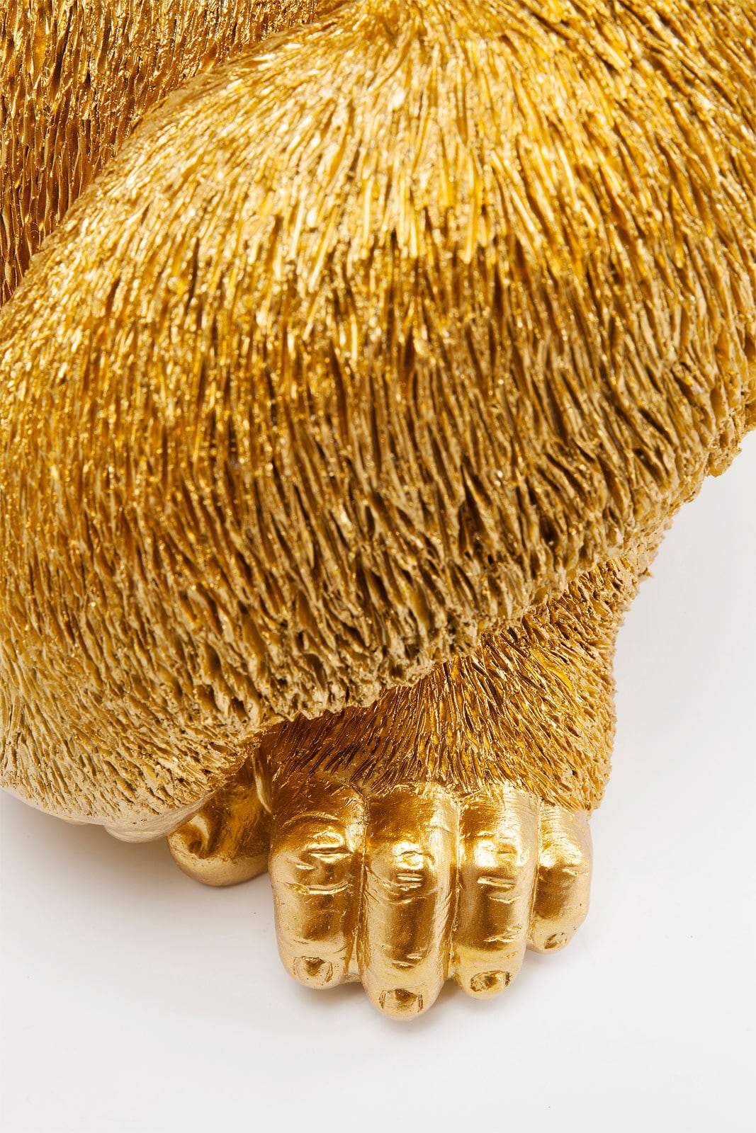 KARE DESIGN Dekofigur MONKEY GORILLA goldfarbig