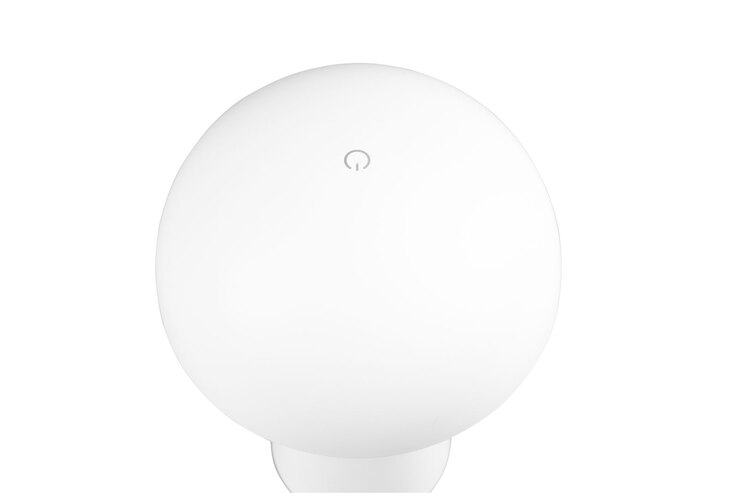 RL mobile LED Tischlampe LENNON 21,6 cm weiß