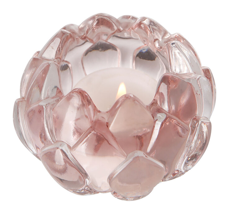 Fink Teelichthalter LOTTA 8,5 cm rosa