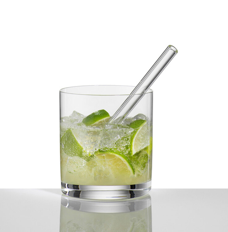 SIMAX exclusive Glastrinkhalm EXKLUSIV gerade 7-teilig 15 cm