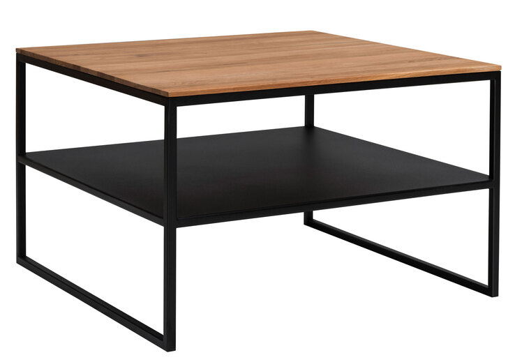 HAUKE HENDRIKS Couchtisch MARCO IV 65 x 65 cm Eiche massiv