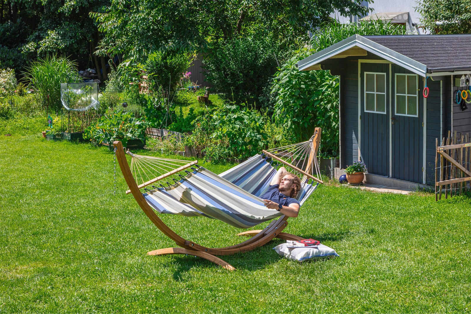 LA SIESTA Stabhängematte Einzel ALISIO Sea Salt