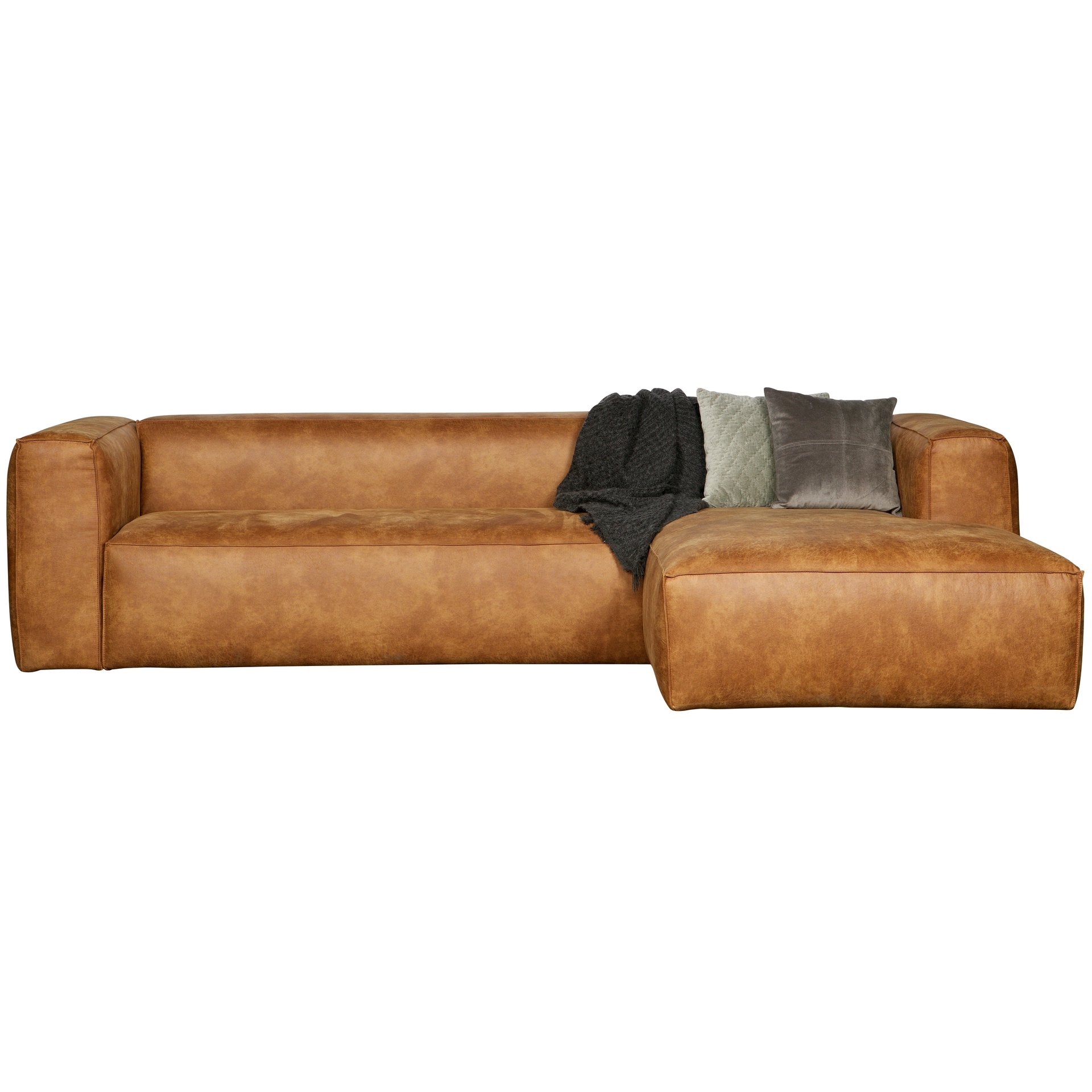 Ecksofa BEAN 305 x 175 cm cognac