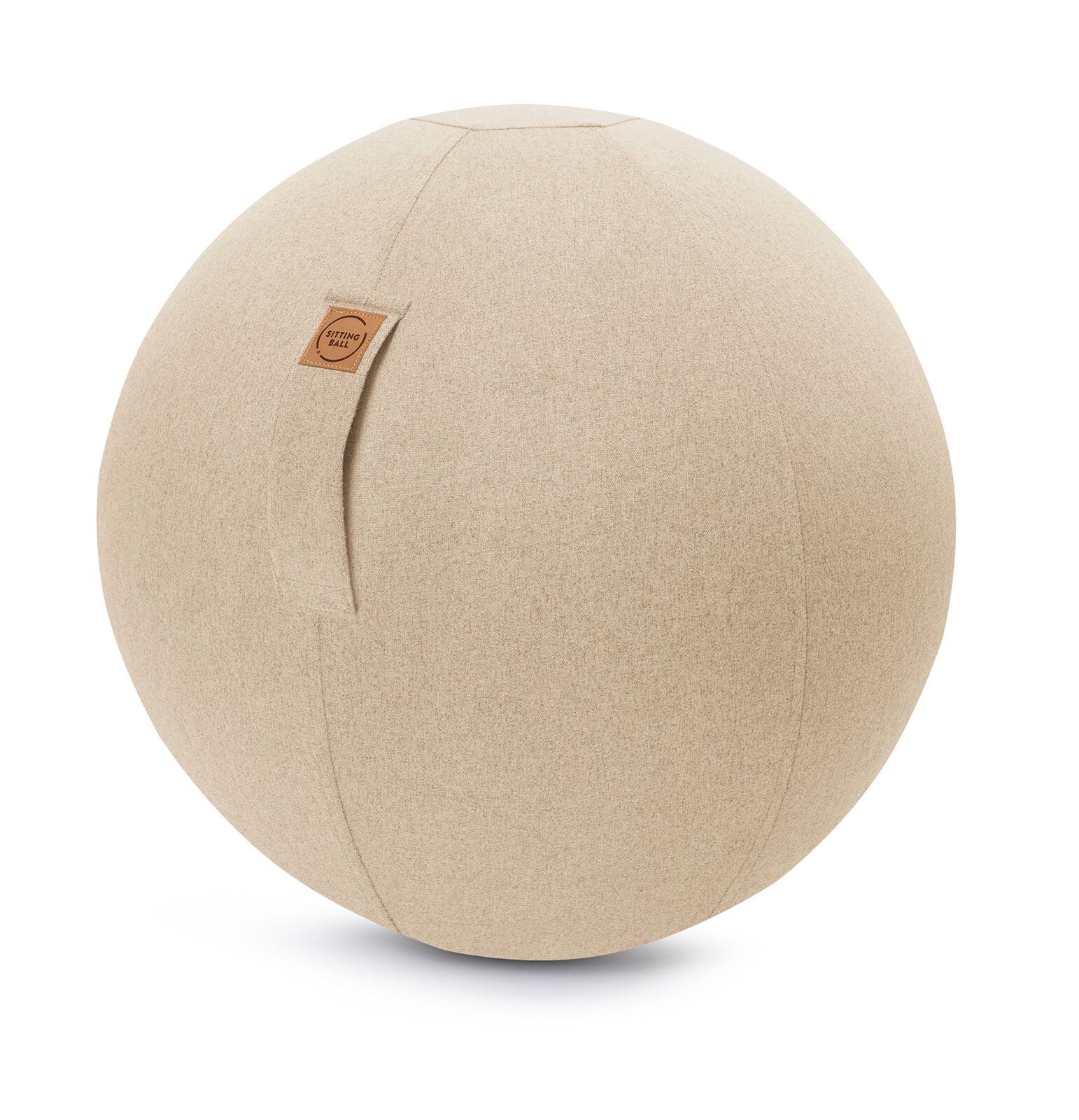 MAGMA Sitzball FELT 65 cm rund beige