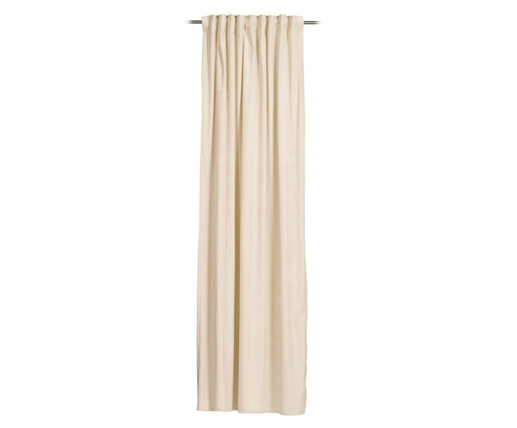GÖZZE Samt-Vorhang MAGNUM 135 x 245 cm beige