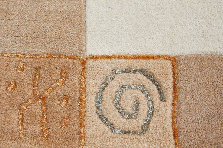 Teppich MANALI 200 x 250 cm beige