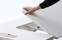 FLEXA Schreibtisch MOBY 120 x 58 x 70 cm Holznachbildung weiß 