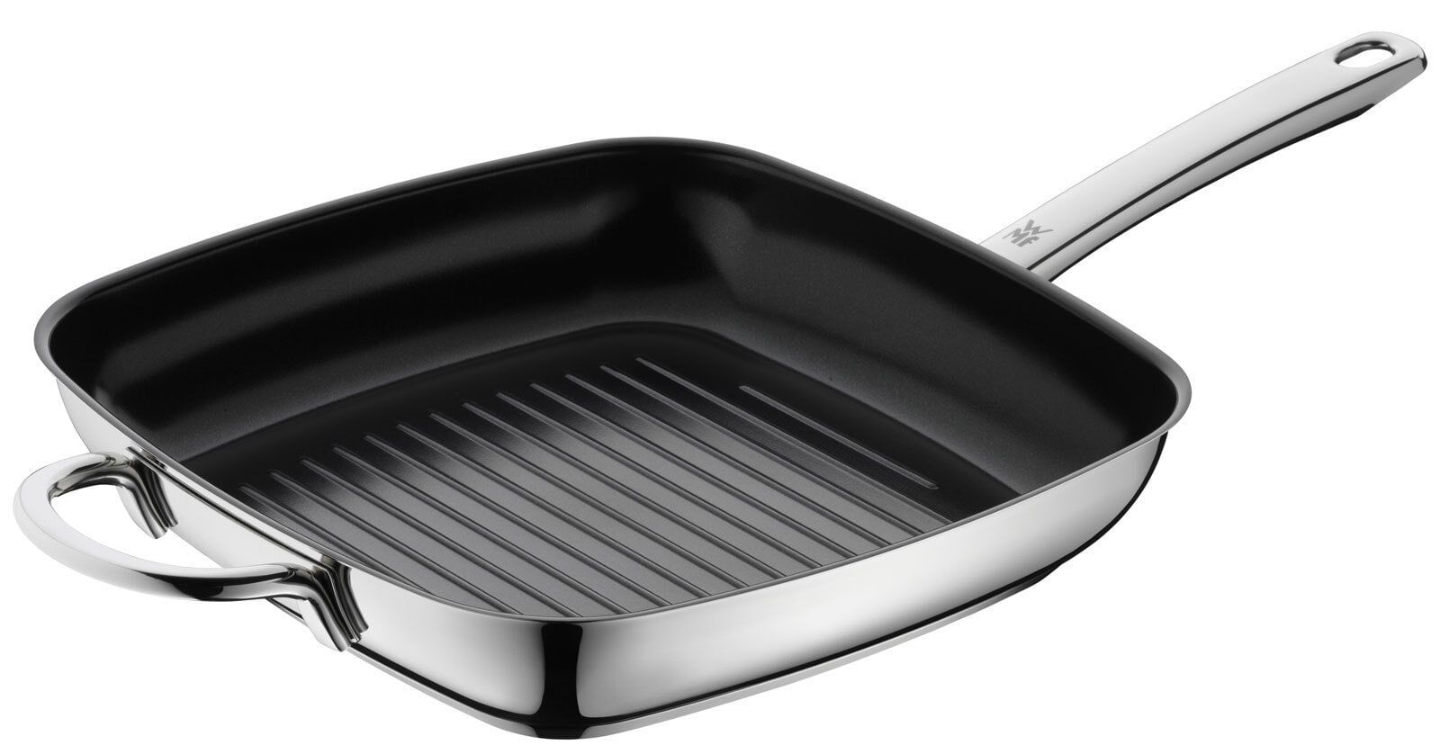 WMF Grillpfanne 28 x 28 cm Edelstahl silberfarbig