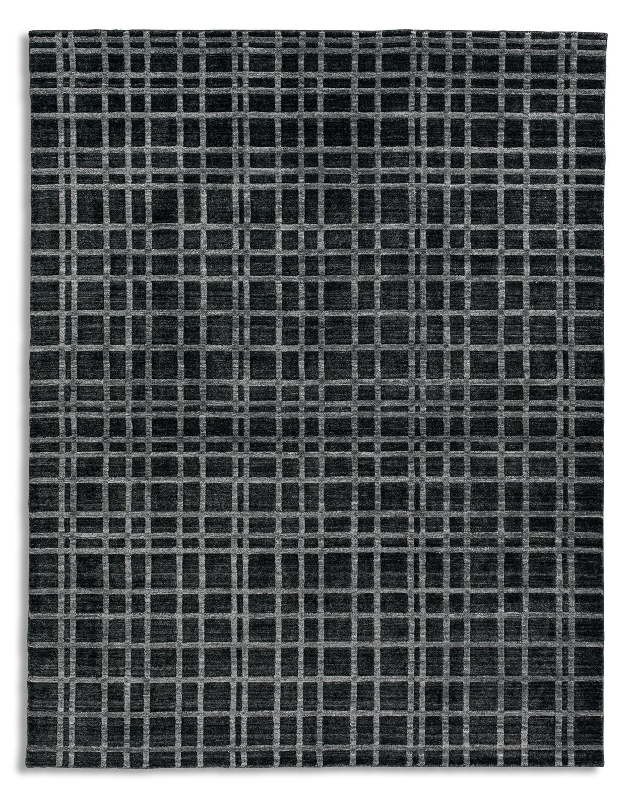 SCHÖNER WOHNEN-Kollektion Teppich COSETTA GITTER 200 x 300 cm silberfarbig