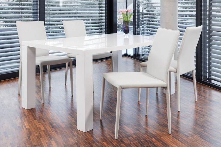CASAVANTI Esstisch 180 x 90 cm weiß