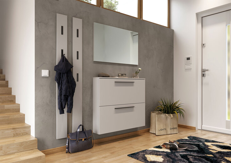 Schuhkipper UTAH 100 x 85 cm beige