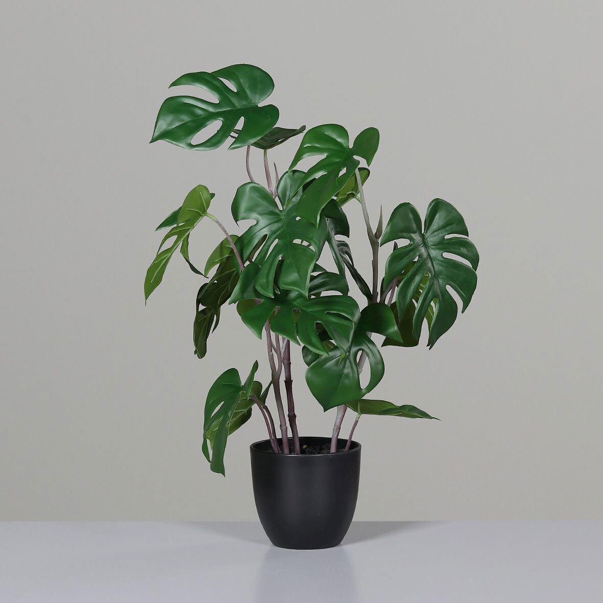 Kunstblume Monstera Fensterblatt 53 cm