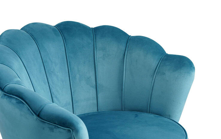 Cocktailsessel blau