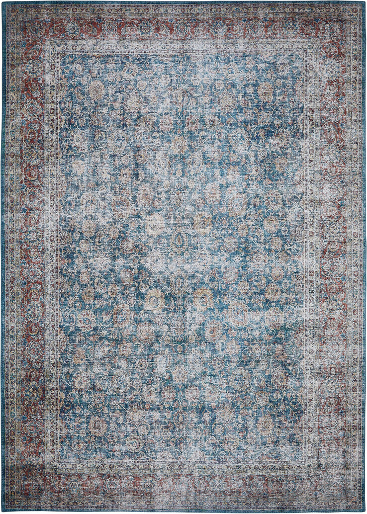 b. b home passion Teppich LOFT 200 x 290 cm türkis/beige