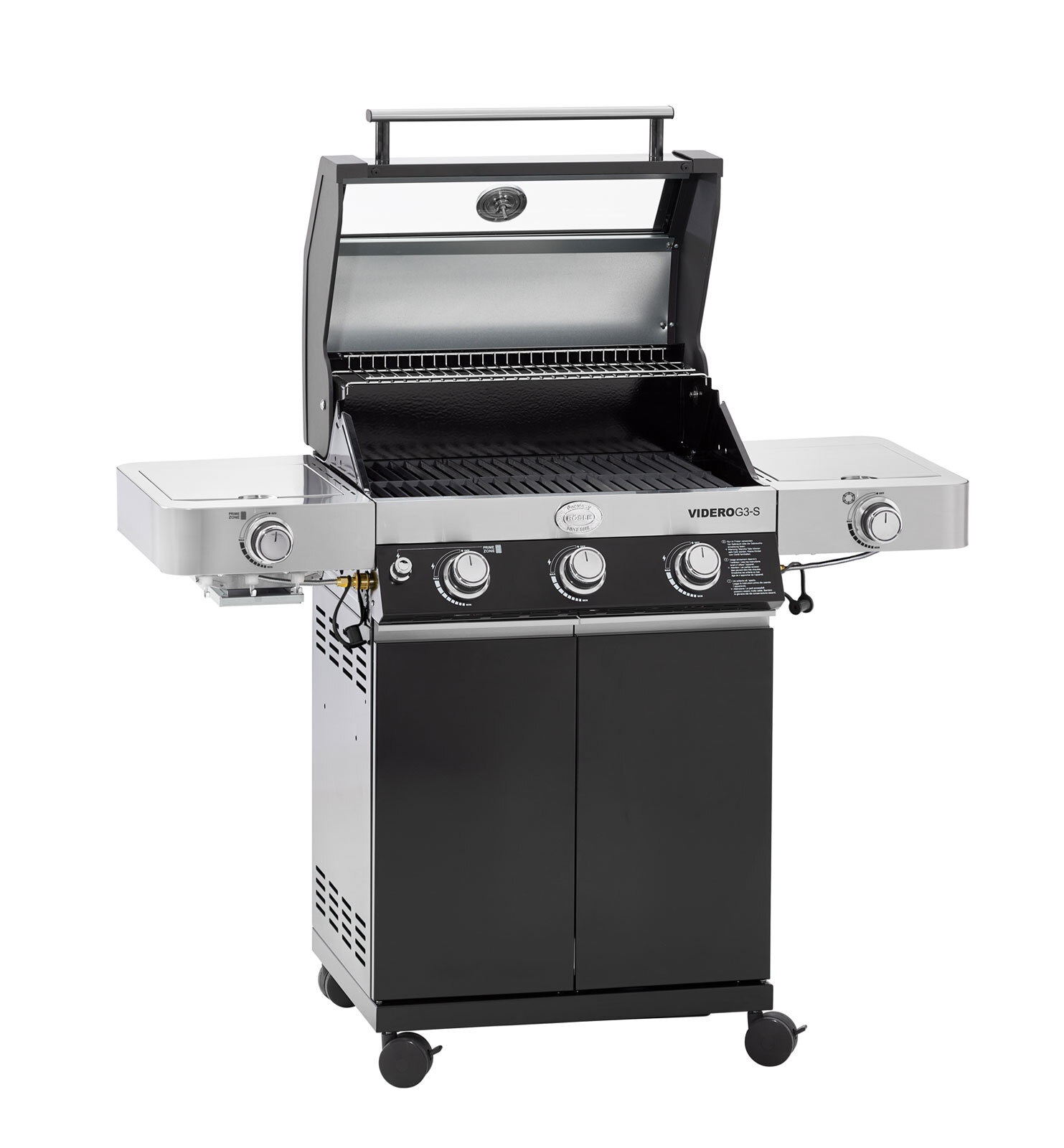 RÖSLE Gasgrill VIDERO G3-S Vario+ schwarz