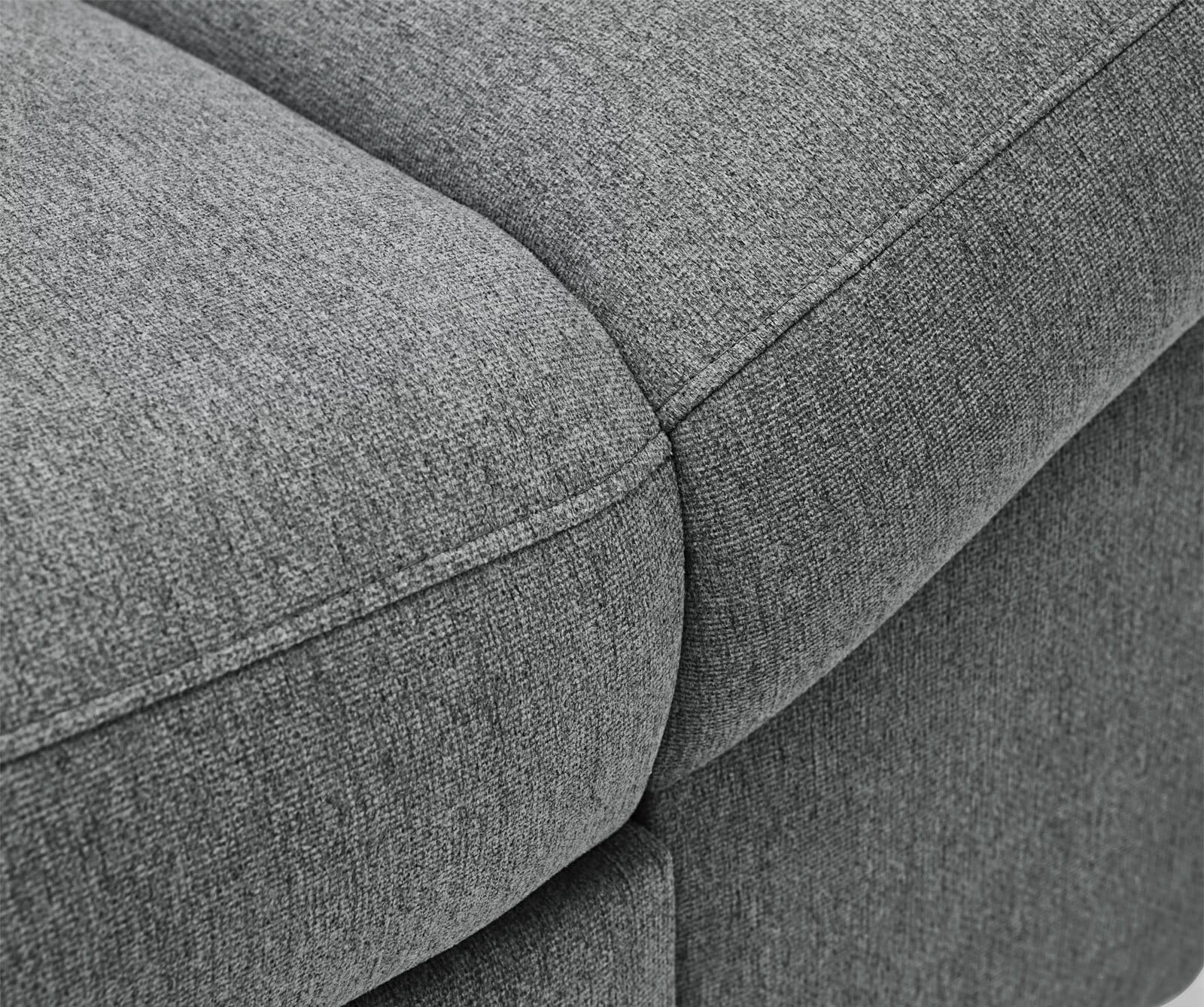 Ecksofa FABIO 235 x 280 cm Primo grau