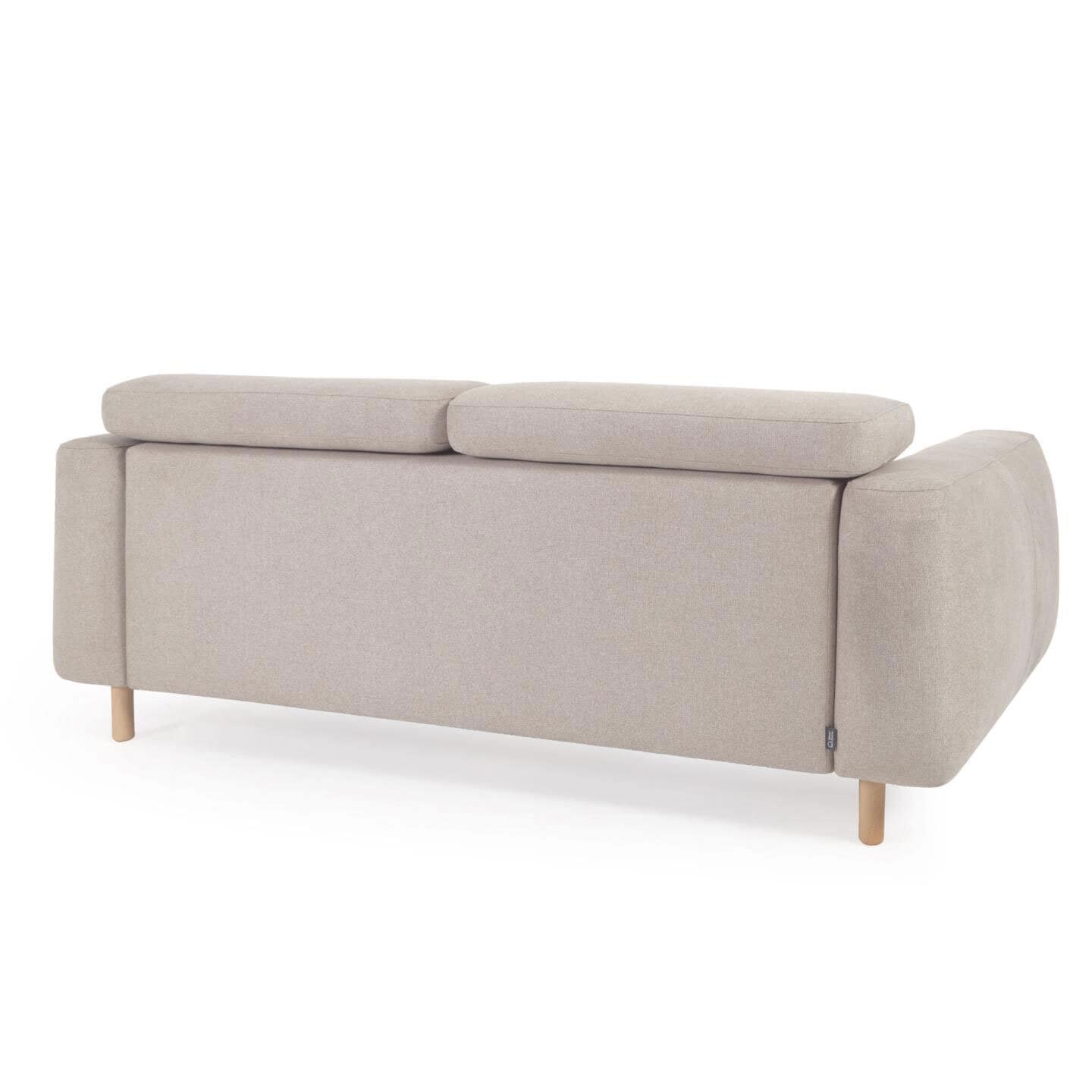 Kave Home Sofa 3-Sitzer SINGA beige