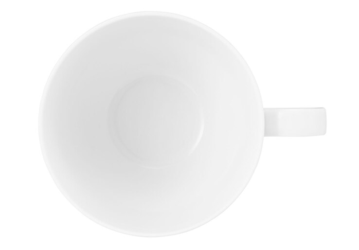 Seltmann Weiden Milchkaffee-Tasse BEAT 6er Set weiß