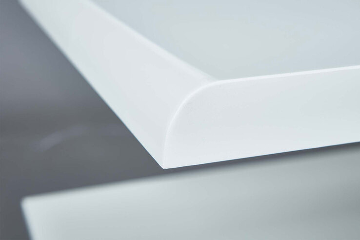 Couchtisch ARIAN 110x45x66 cm Dekor Wildeiche/weiß