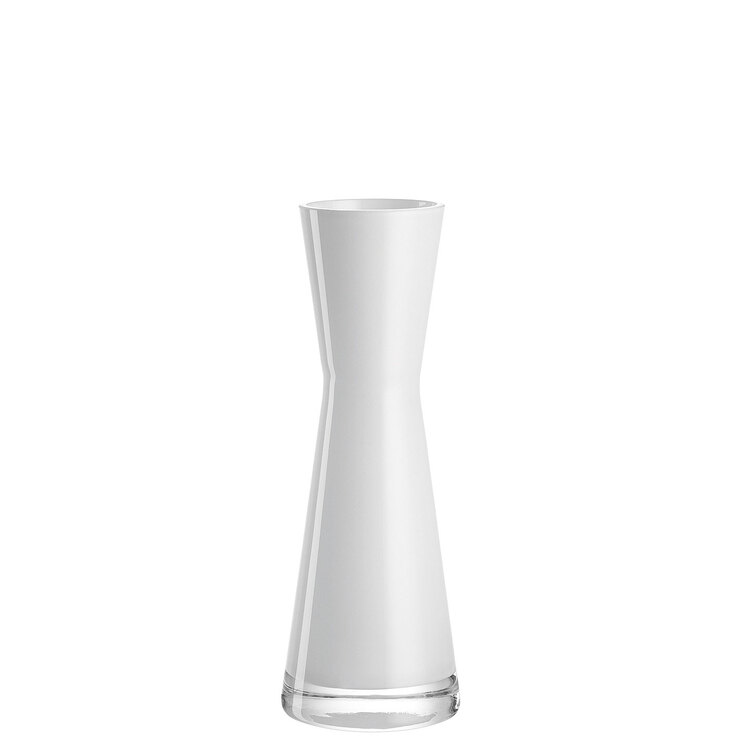 LEONARDO Tischvase Ø 6,4 cm PUCCINI Weiß