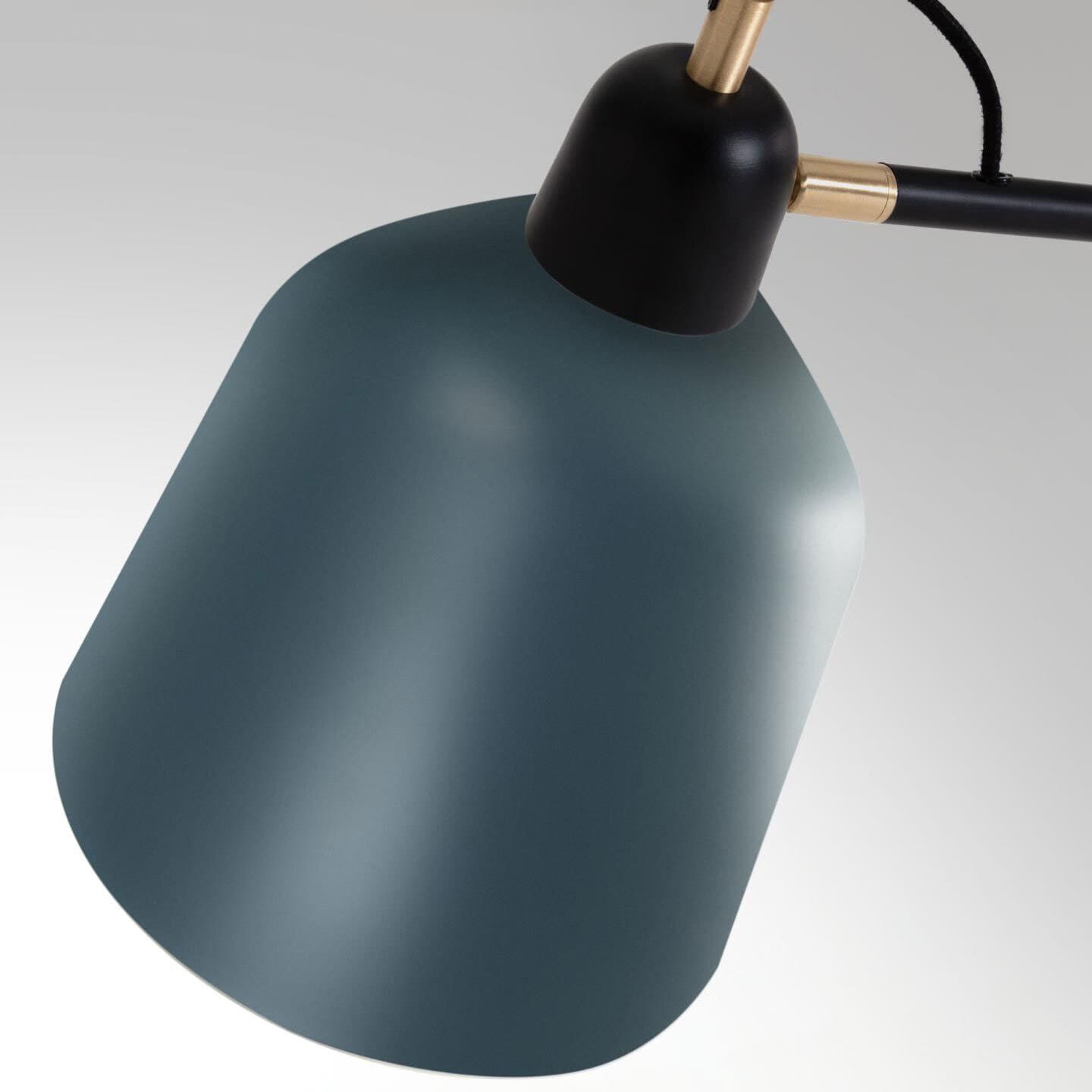 Kave Home Retrofit Stehlampe OLIMPIA petrol