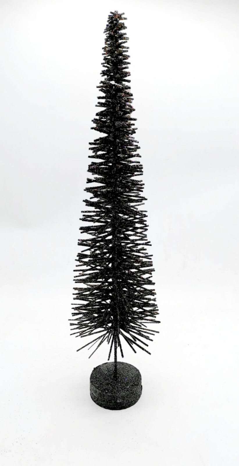 Weihnachtsdeko Wurzelbaum 55 cm schwarz