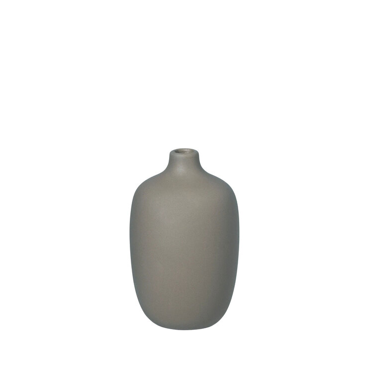 blomus Vase CEOLA grau 13 cm