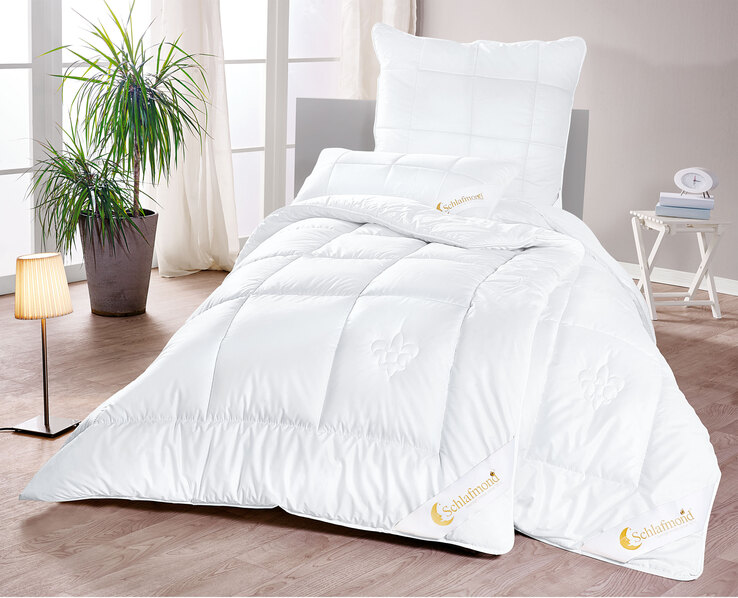 Schlafmond Leichtdecke LILLY 135 x 200 cm 400 g natur